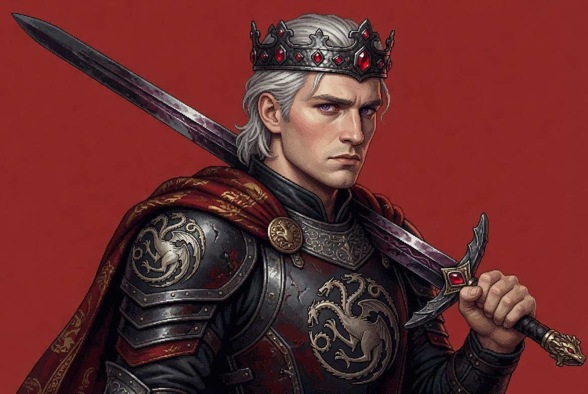Portrait of Aegon I Targaryen