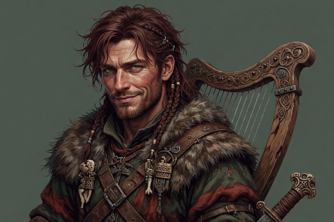 Portrait of Bael the Bard
