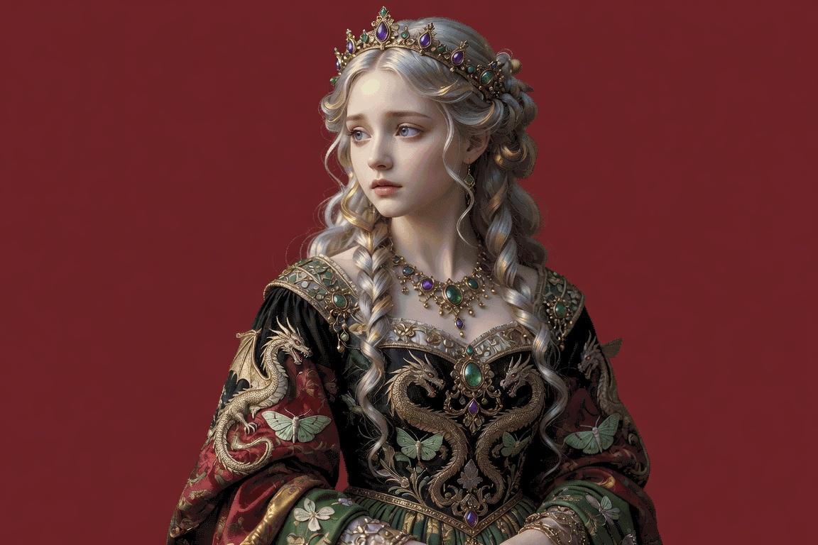 Portrait of Helaena Targaryen