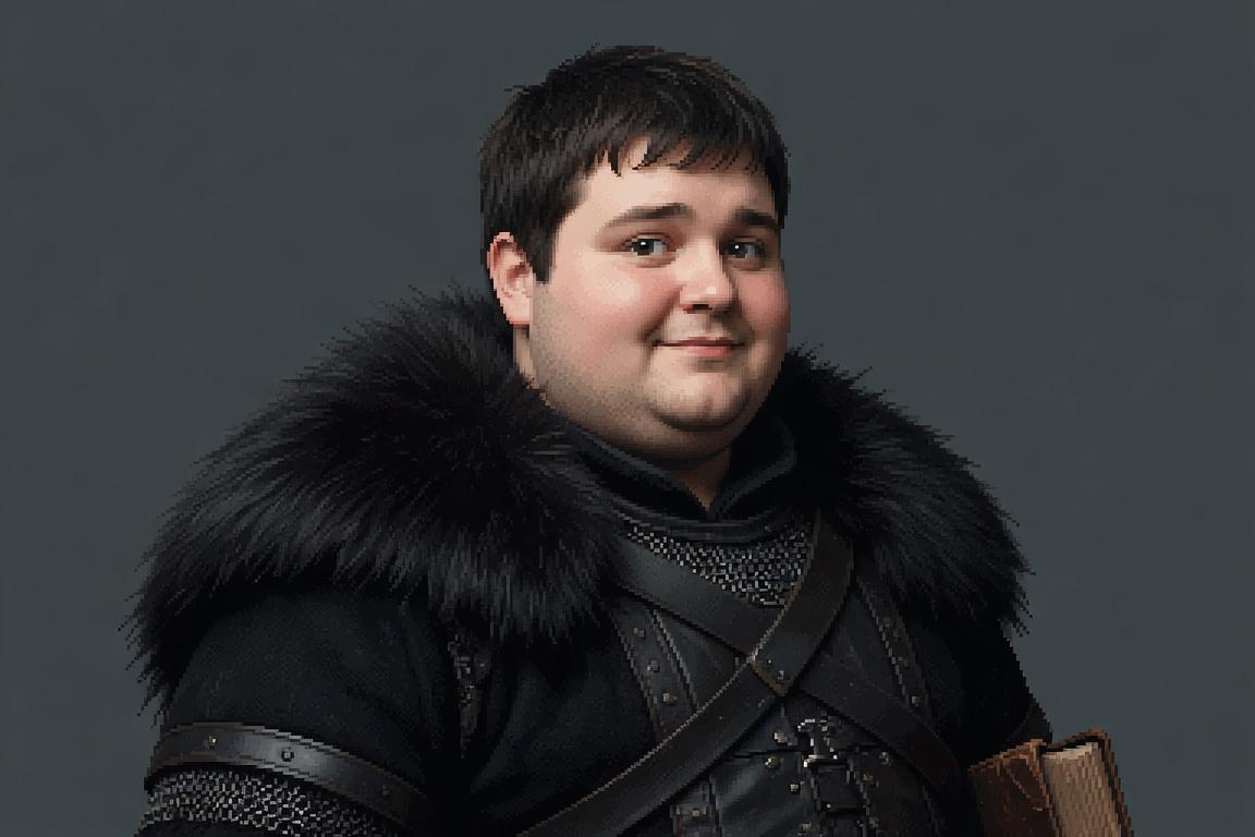 Portrait of Samwell Tarly