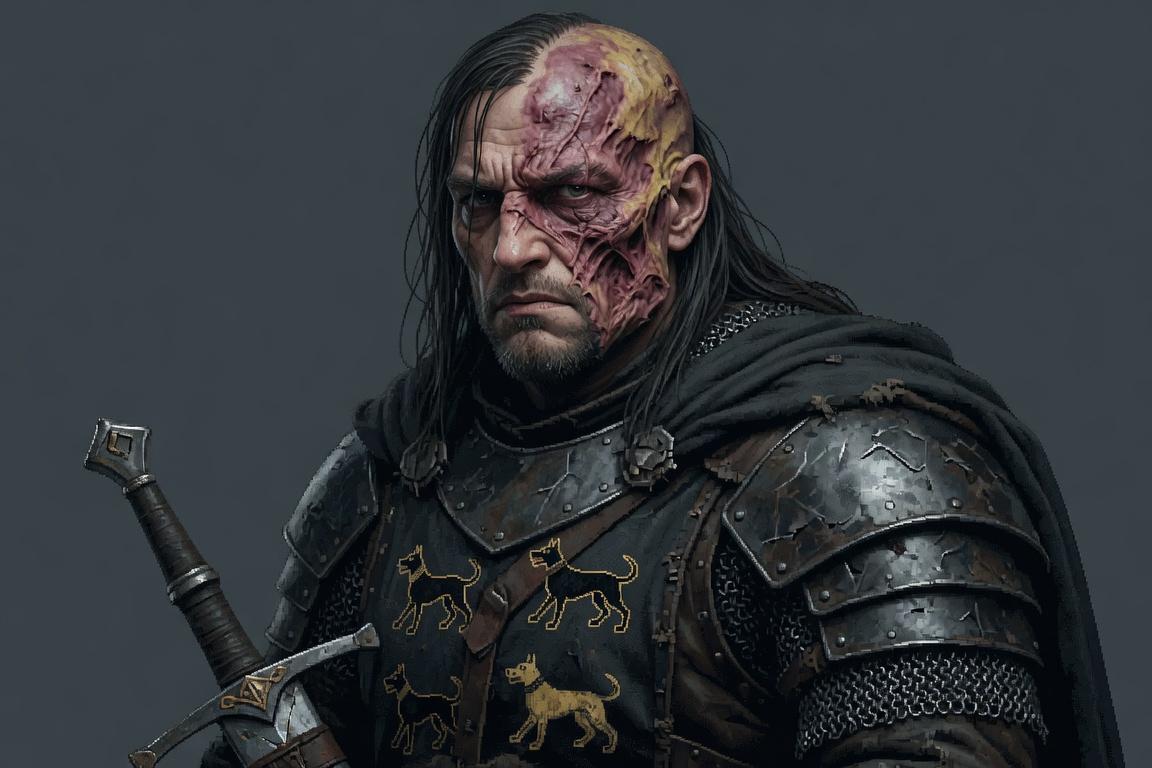 Portrait of Sandor Clegane