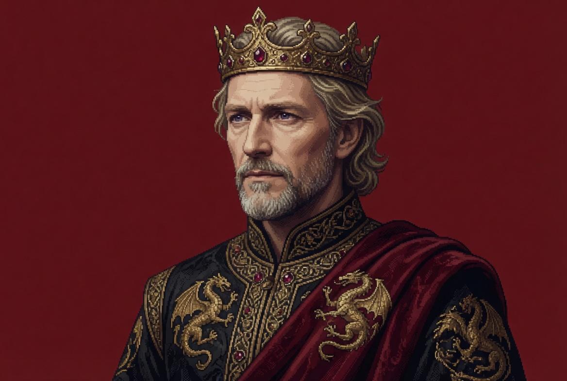 Portrait of Viserys II Targaryen