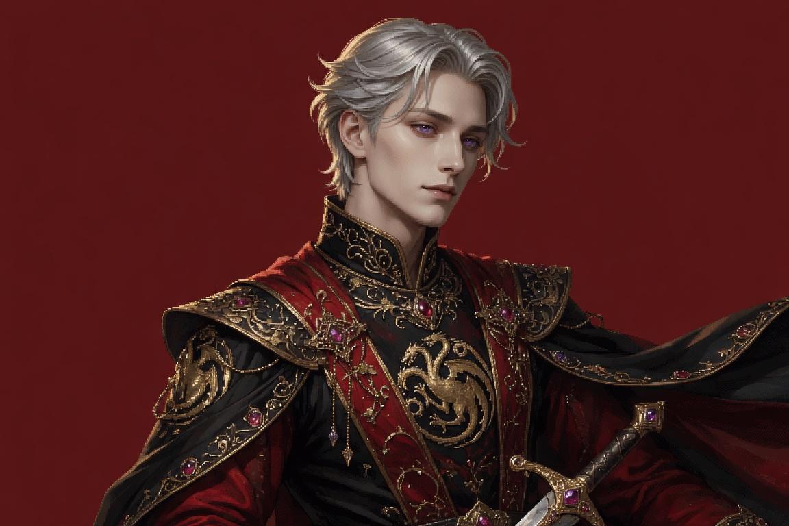 Portrait of Daemon II Blackfyre